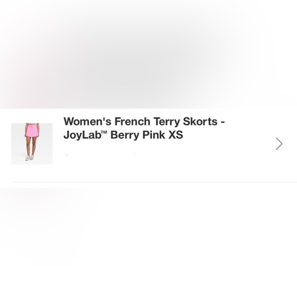 JOYLAB - WOMEN’S PINK SKORT - SIZE XS - Picture 2 of 6